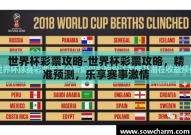 世界杯彩票攻略-世界杯彩票攻略，精准预测，乐享赛事激情