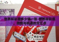 世界杯彩票多少钱一张-世界杯彩票，激情与机遇的交汇点