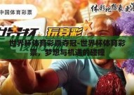 世界杯体育彩票夺冠-世界杯体育彩票，梦想与机遇的碰撞