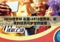 2018世界杯 彩票-2018世界杯，彩票的狂热与梦想的碰撞