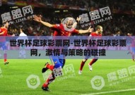 世界杯足球彩票网-世界杯足球彩票网，激情与策略的碰撞