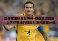 亚盘王滚球王世界杯-亚盘王滚球王，世界杯期间的精彩对决与策略分析