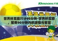 世界杯竞猜只计90分钟-世界杯竞猜，聚焦90分钟内的激情与智慧