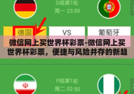 微信网上买世界杯彩票-微信网上买世界杯彩票，便捷与风险并存的新趋势