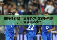 世界杯彩票一注赔多少-世界杯彩票，一注能赢多少？
