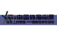 世界杯买彩票app下载-世界杯狂欢，指尖上的幸运——揭秘世界杯买彩票APP的魅力与风险