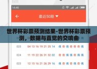 世界杯彩票预测结果-世界杯彩票预测，数据与直觉的交响曲