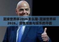 足球世界杯2026怎么赌-足球世界杯2026，理性观赛与娱乐的平衡
