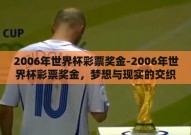 2006年世界杯彩票奖金-2006年世界杯彩票奖金，梦想与现实的交织
