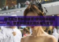 微信看世界杯猜球员-微信观赛新风尚，世界杯猜球员的乐趣与智慧