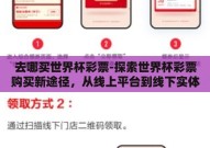 去哪买世界杯彩票-探索世界杯彩票购买新途径，从线上平台到线下实体店
