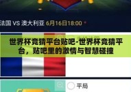 世界杯竞猜平台贴吧-世界杯竞猜平台，贴吧里的激情与智慧碰撞
