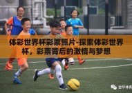 体彩世界杯彩票照片-探索体彩世界杯，彩票背后的激情与梦想