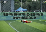 世界杯彩票时候可以买-世界杯彩票，激情与机遇的交汇点