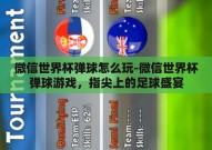 微信世界杯弹球怎么玩-微信世界杯弹球游戏，指尖上的足球盛宴