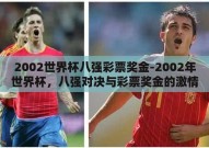 2002世界杯八强彩票奖金-2002年世界杯，八强对决与彩票奖金的激情碰撞