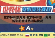 世界杯彩票海外-世界杯彩票，海外购彩的全球热潮与挑战