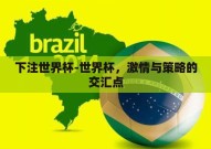 下注世界杯-世界杯，激情与策略的交汇点