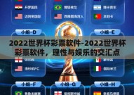 2022世界杯彩票软件-2022世界杯彩票软件，理性与娱乐的交汇点