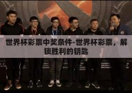 世界杯彩票中奖条件-世界杯彩票，解锁胜利的钥匙