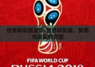 世界杯彩票没中-世界杯彩票，梦想与现实的交错