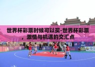 世界杯彩票时候可以买-世界杯彩票，激情与机遇的交汇点