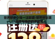 世界杯多少钱一注彩票-世界杯彩票，激情与理性的平衡点
