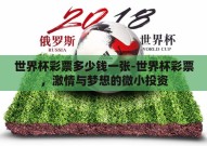 世界杯彩票多少钱一张-世界杯彩票，激情与梦想的微小投资
