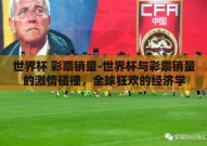世界杯 彩票销量-世界杯与彩票销量的激情碰撞，全球狂欢的经济学