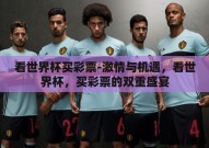看世界杯买彩票-激情与机遇，看世界杯，买彩票的双重盛宴