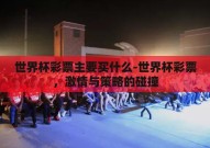 世界杯彩票主要买什么-世界杯彩票，激情与策略的碰撞