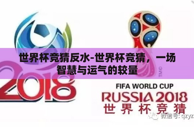 世界杯竞猜反水-世界杯竞猜,一场智慧与运气的较量 世界杯竞猜反水-世界杯竞猜,一场智慧与运气的较量