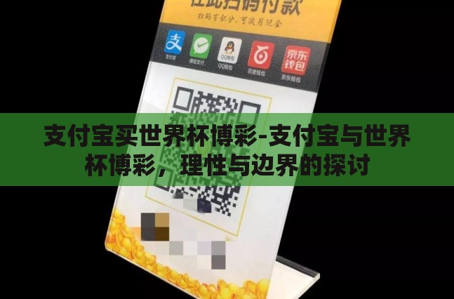 支付宝买世界杯博彩-支付宝与世界杯博彩，理性与边界的探讨