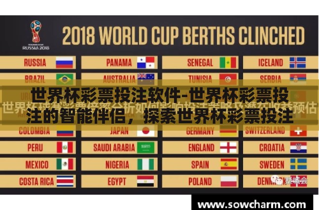 世界杯彩票投注软件-世界杯彩票投注的智能伴侣,探索世界杯彩票投注软件的优势与选择 世界杯彩票投注软件-世界杯彩票投注的智能伴侣,探索世界杯彩票投注软件的优势与选择