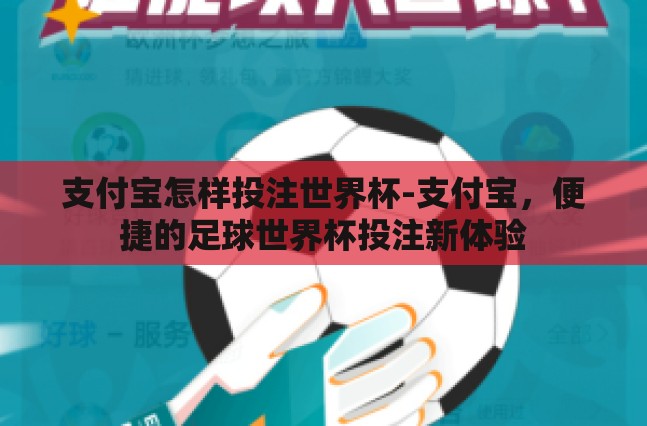 支付宝怎样投注世界杯-支付宝，便捷的足球世界杯投注新体验