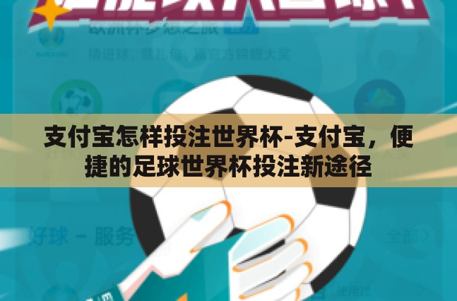 支付宝怎样投注世界杯-支付宝，便捷的足球世界杯投注新途径