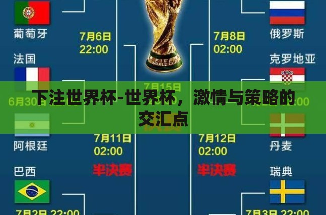下注世界杯-世界杯,激情与策略的交汇点 下注世界杯-世界杯,激情与策略的交汇点