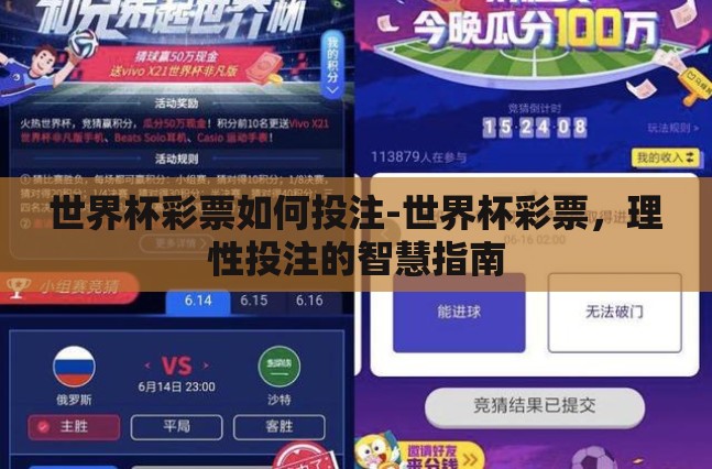世界杯彩票如何投注-世界杯彩票,理性投注的智慧指南 世界杯彩票如何投注-世界杯彩票,理性投注的智慧指南